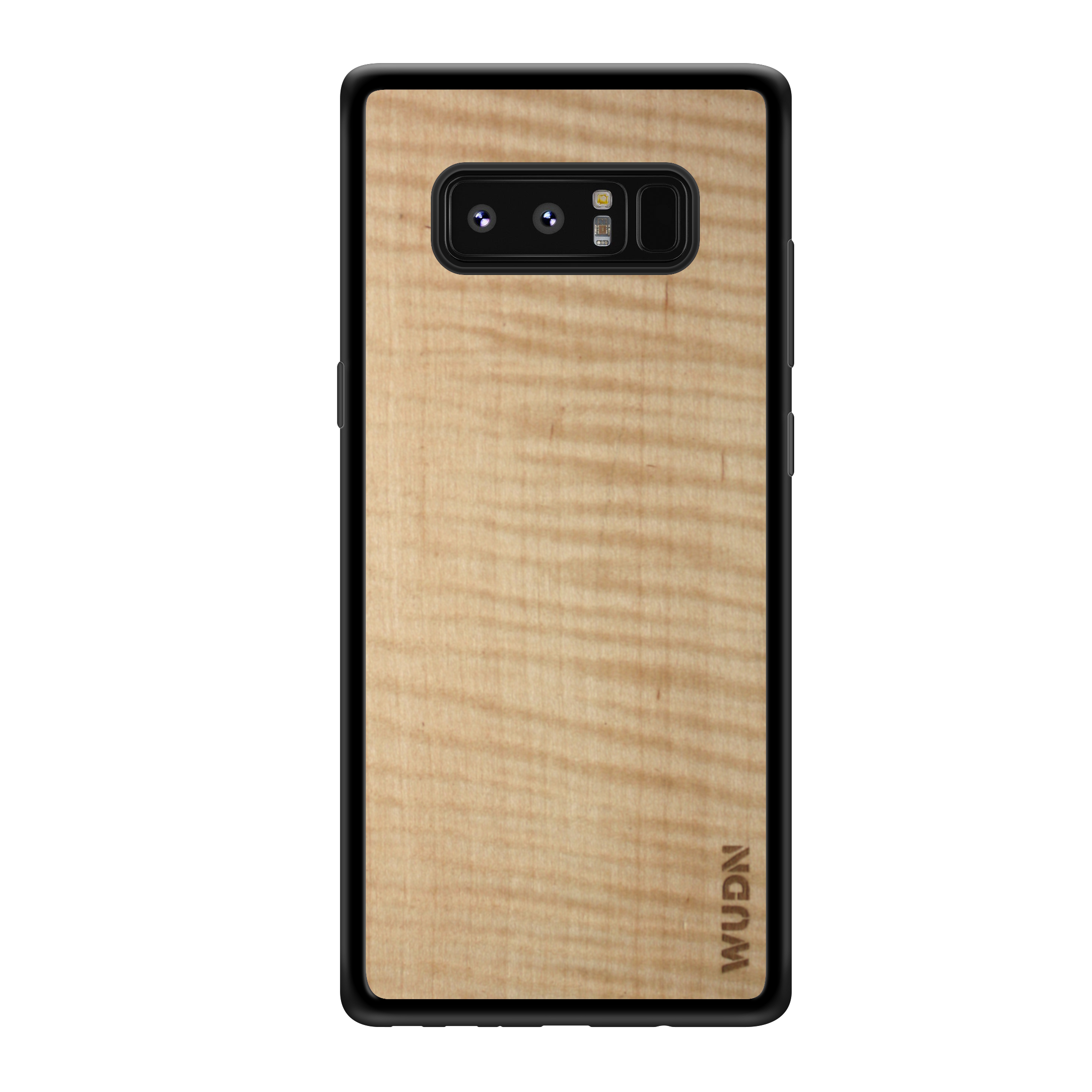 Slim Wooden Samsung Galaxy Case Black