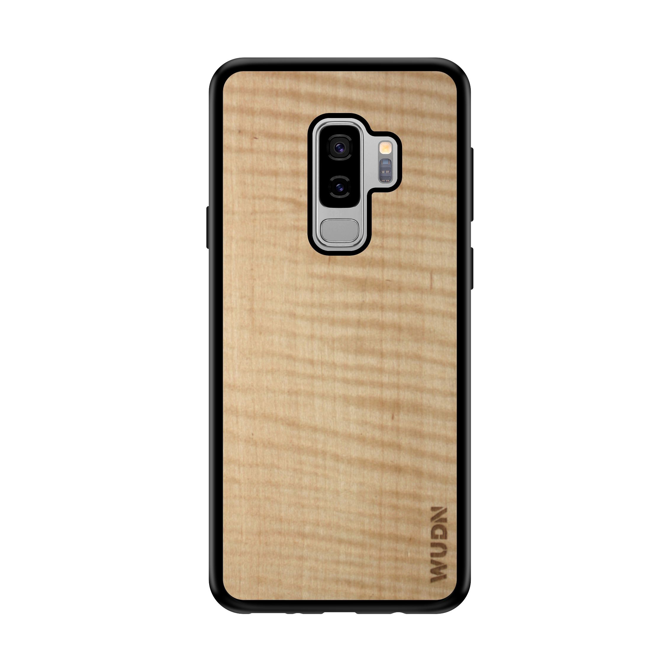Slim Wooden Samsung Galaxy Case Black