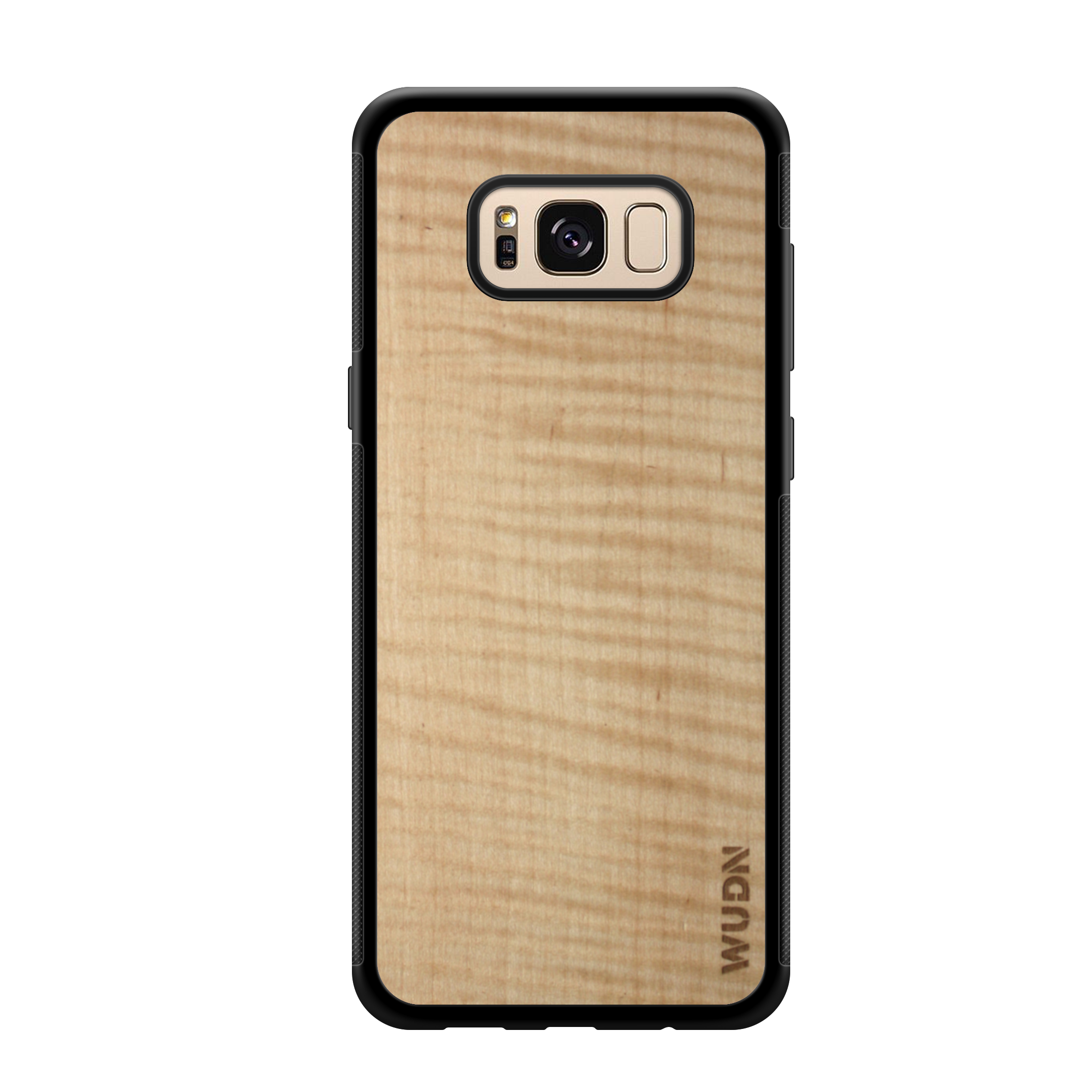 Slim Wooden Samsung Galaxy Case Black