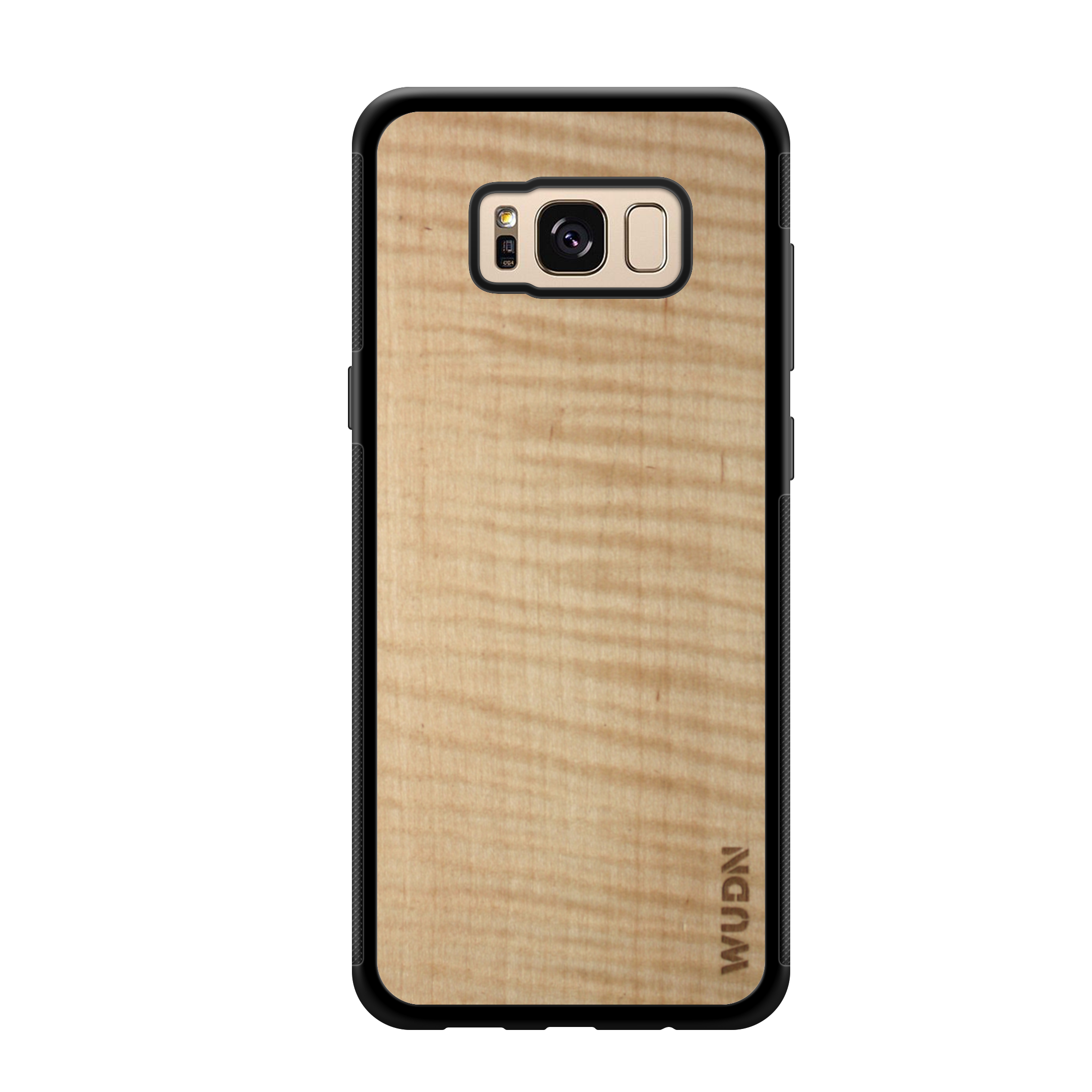 Slim Wooden Samsung Galaxy Case Black