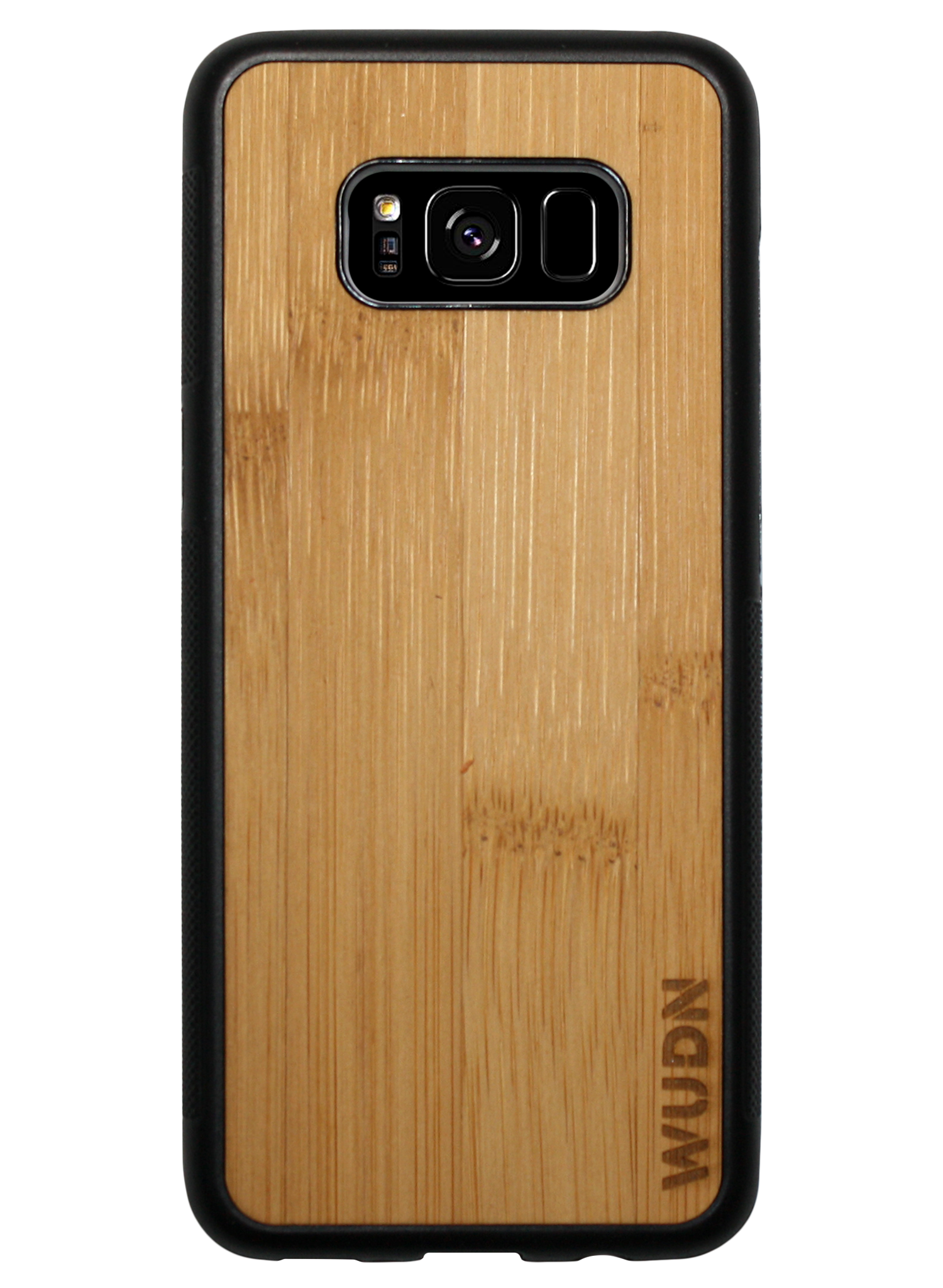 Customizable Slim Wooden Samsung Case Black