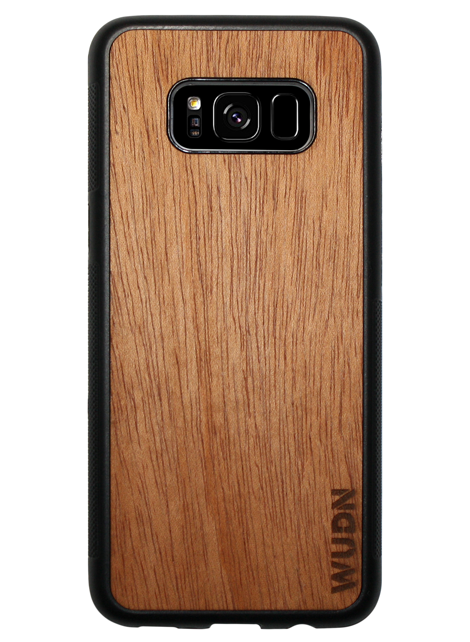 Customizable Slim Wooden Samsung Case Black