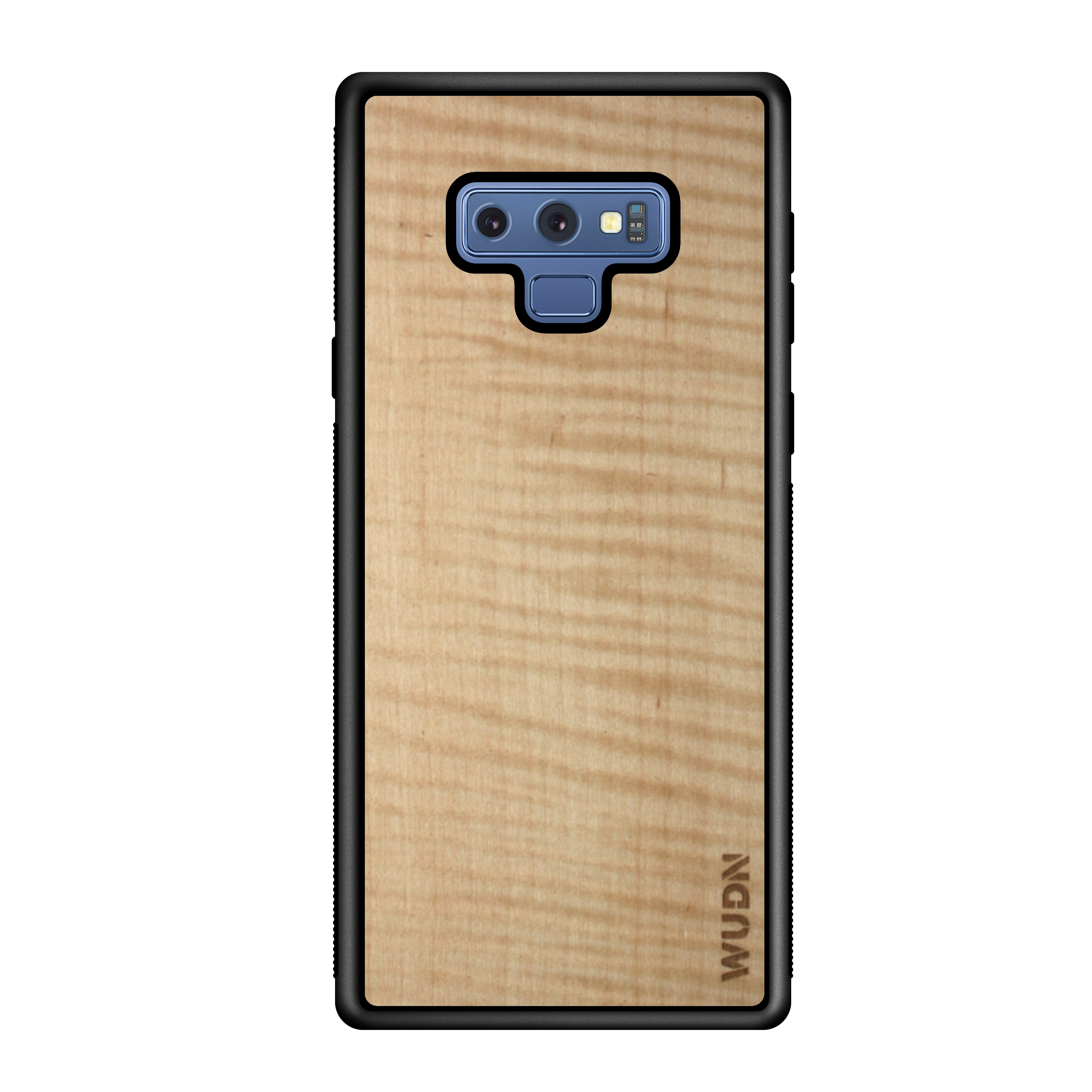 Slim Wooden Samsung Galaxy Case Black