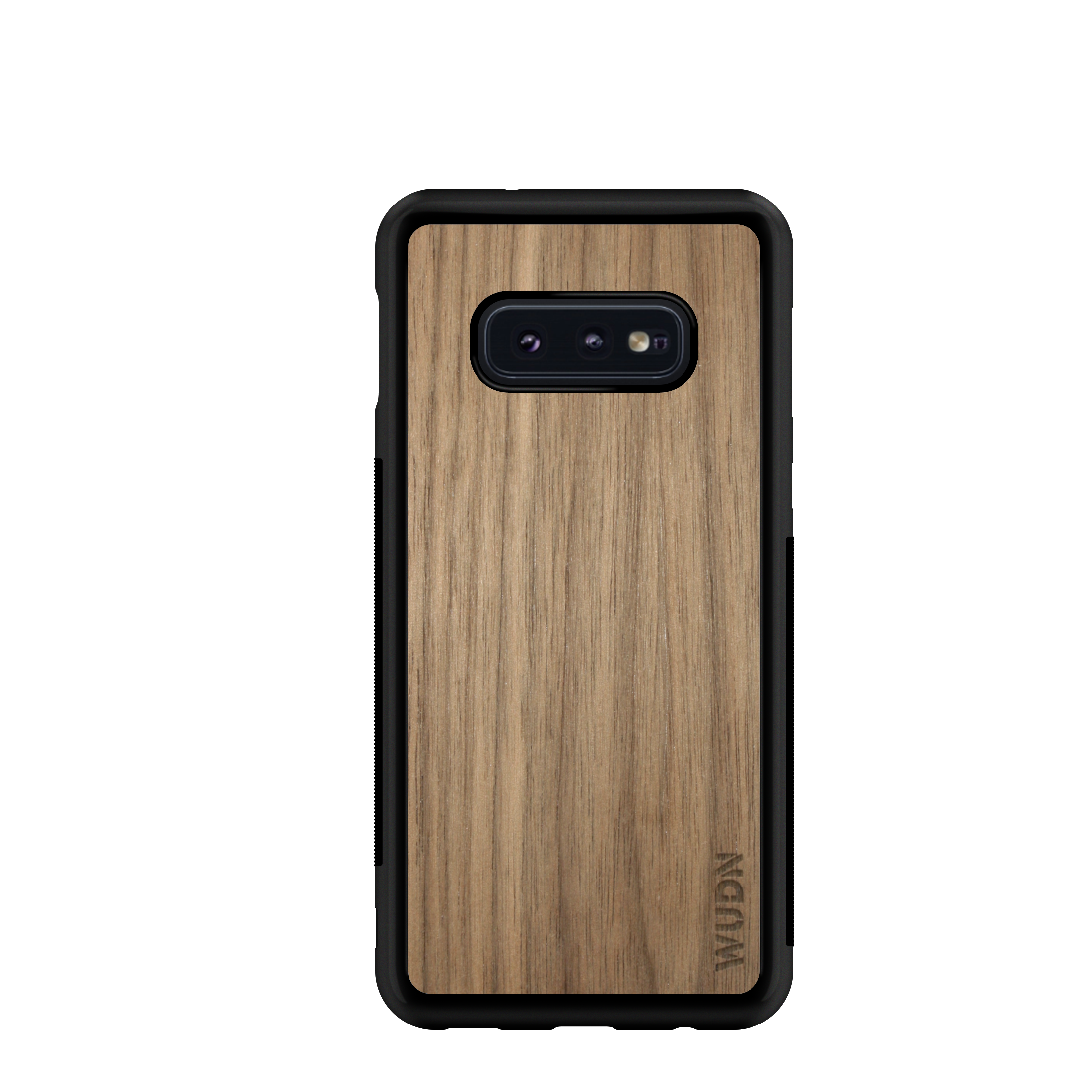 Customizable Slim Wooden Samsung Case Black