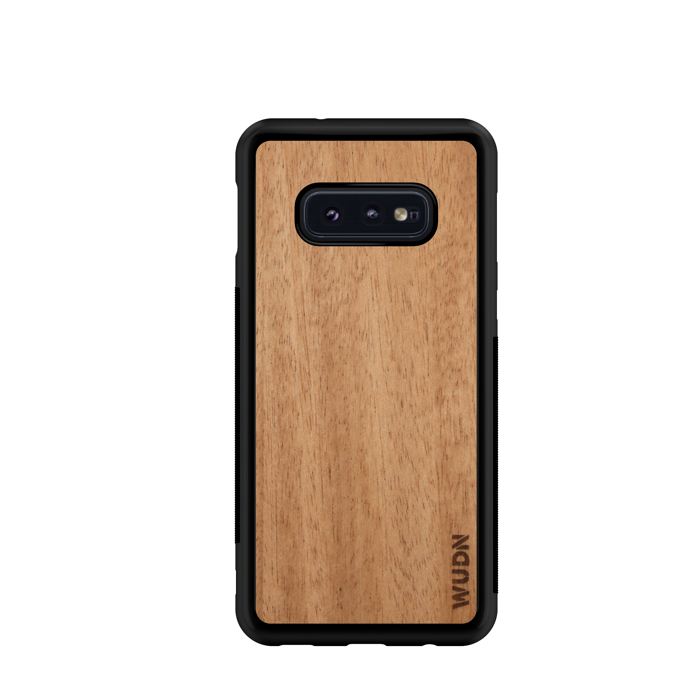 Customizable Slim Wooden Samsung Case Black