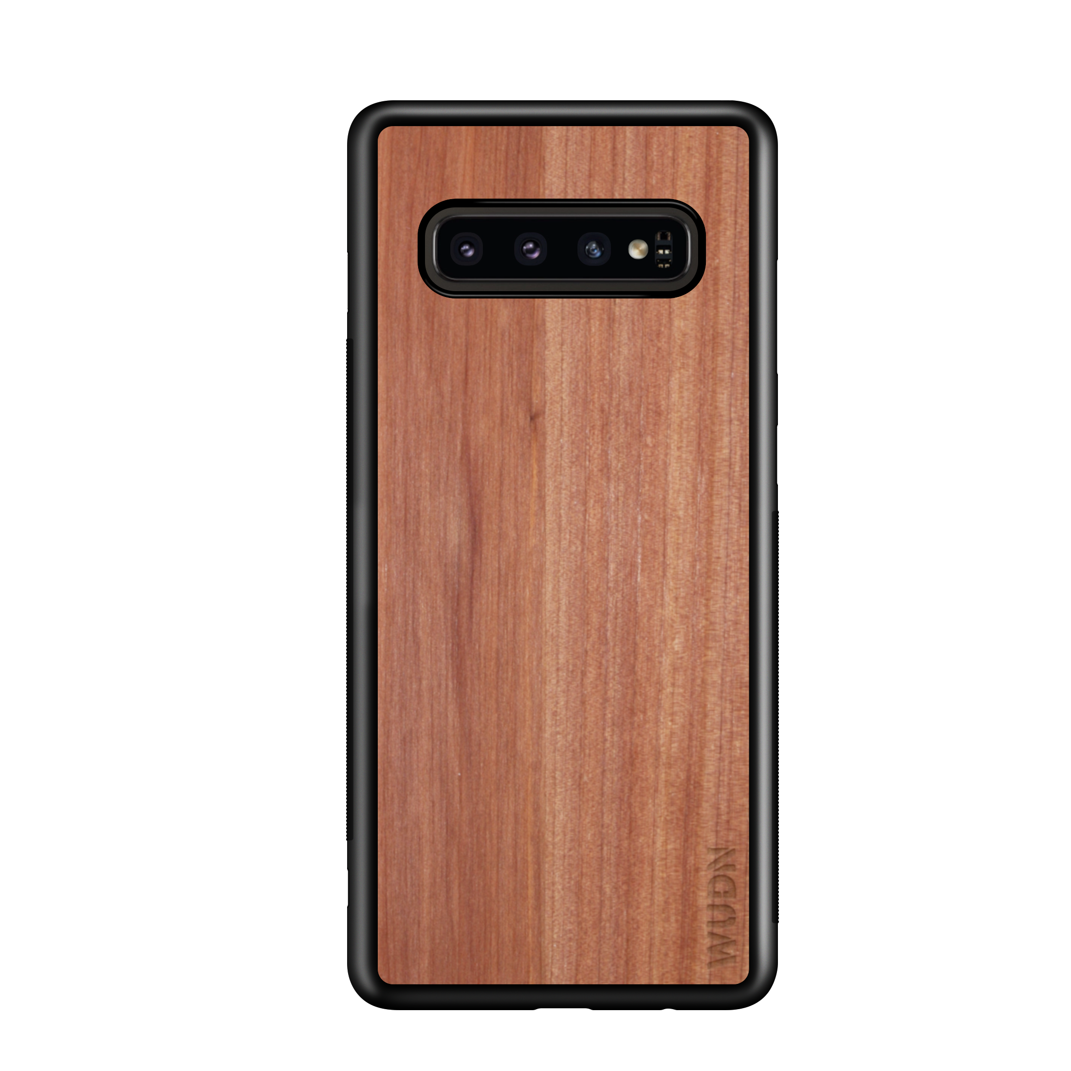 Customizable Slim Wooden Samsung Case Black