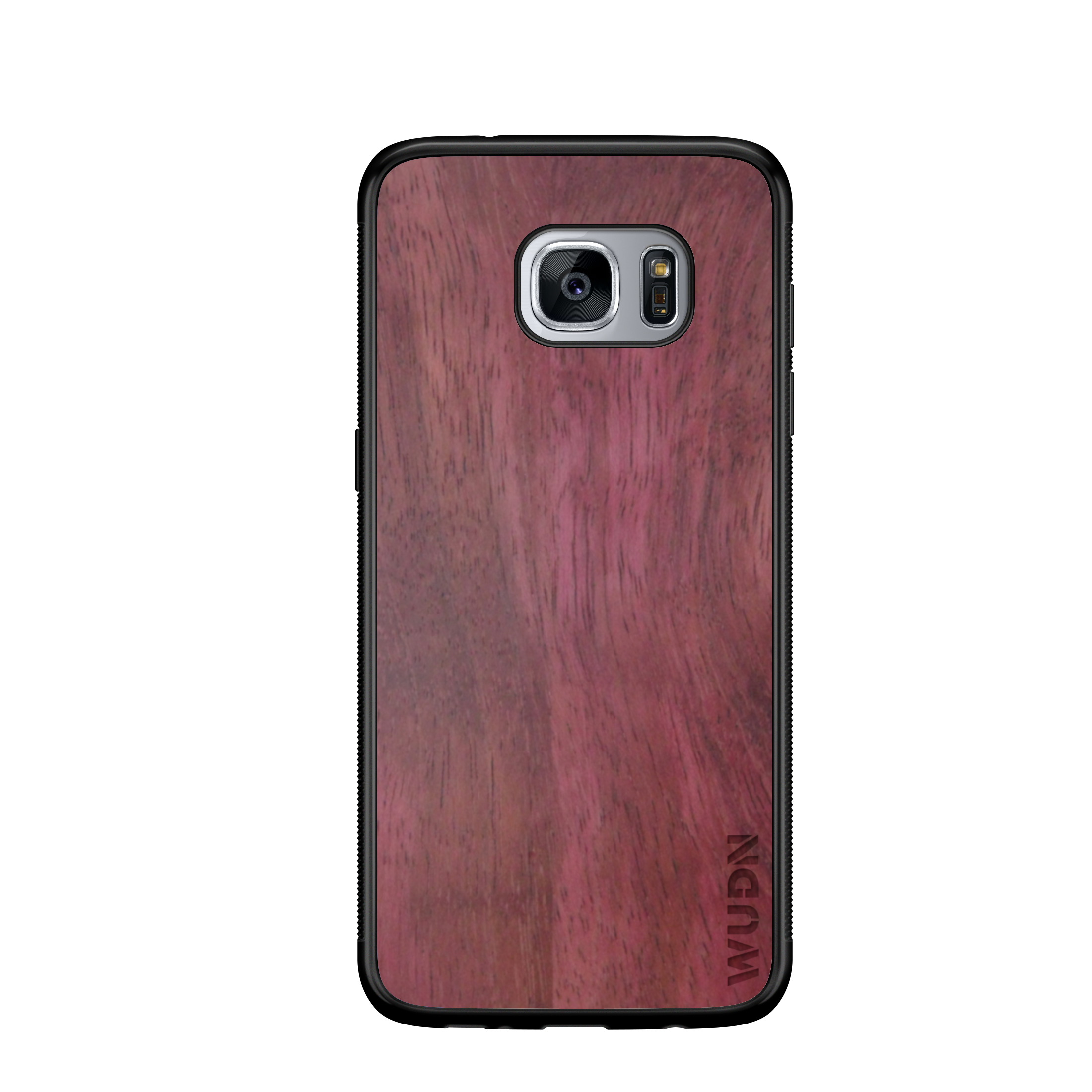 Customizable Slim Wooden Samsung Case Black