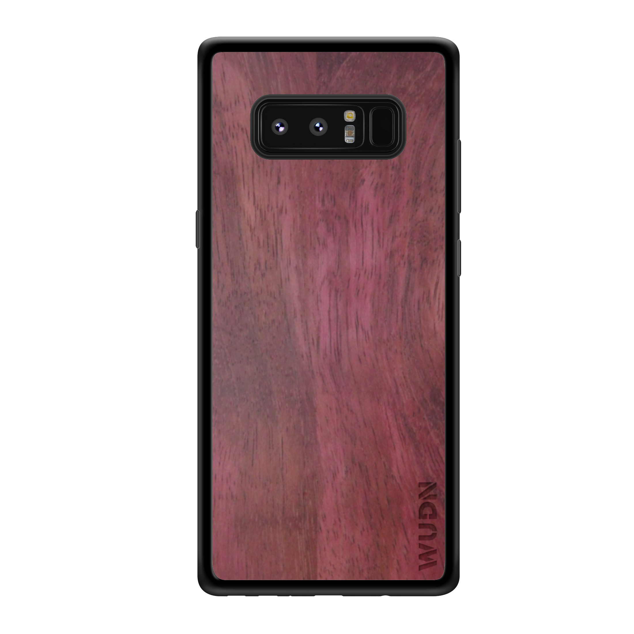 Customizable Slim Wooden Samsung Case Black