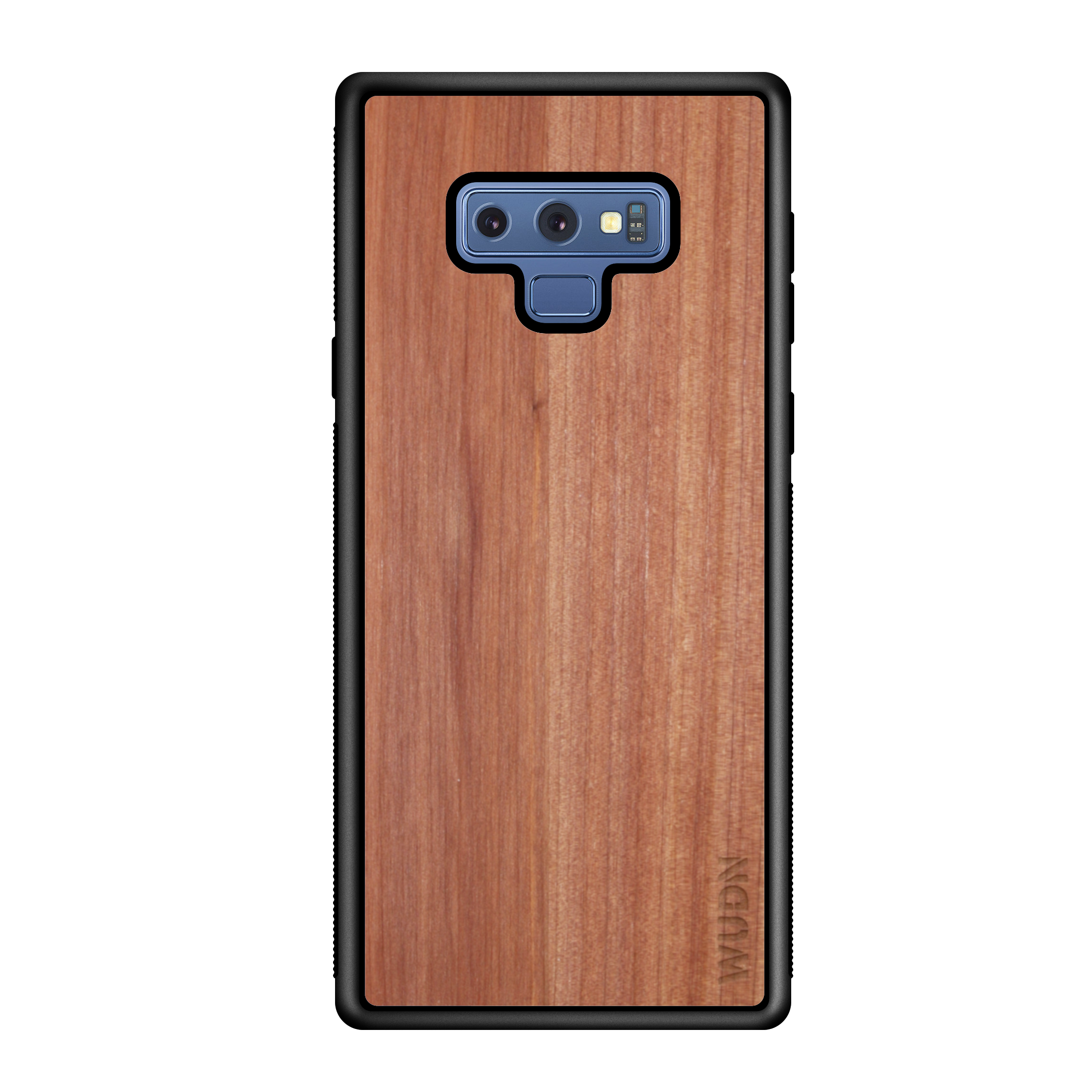 Customizable Slim Wooden Samsung Case Black
