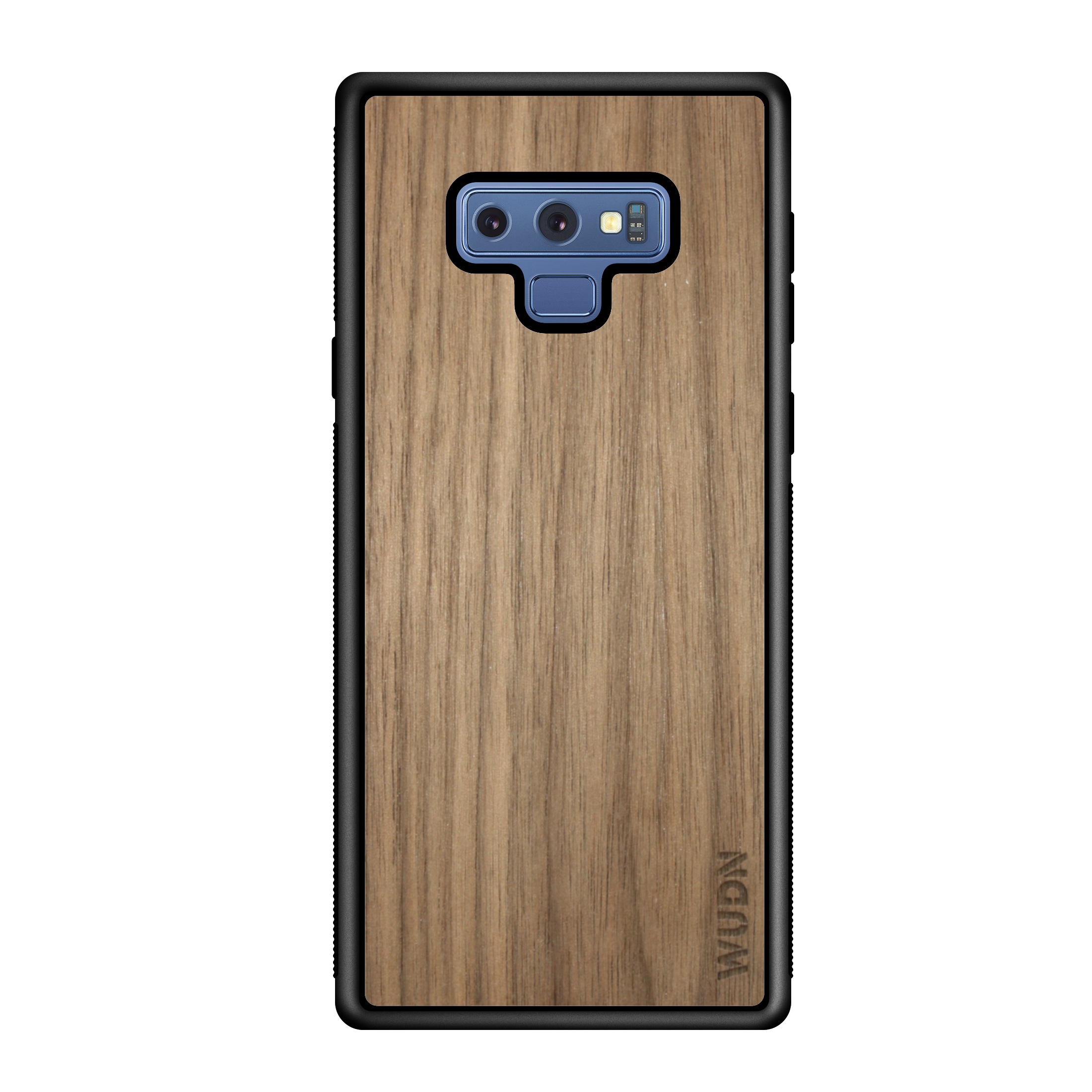 Customizable Slim Wooden Samsung Case Black
