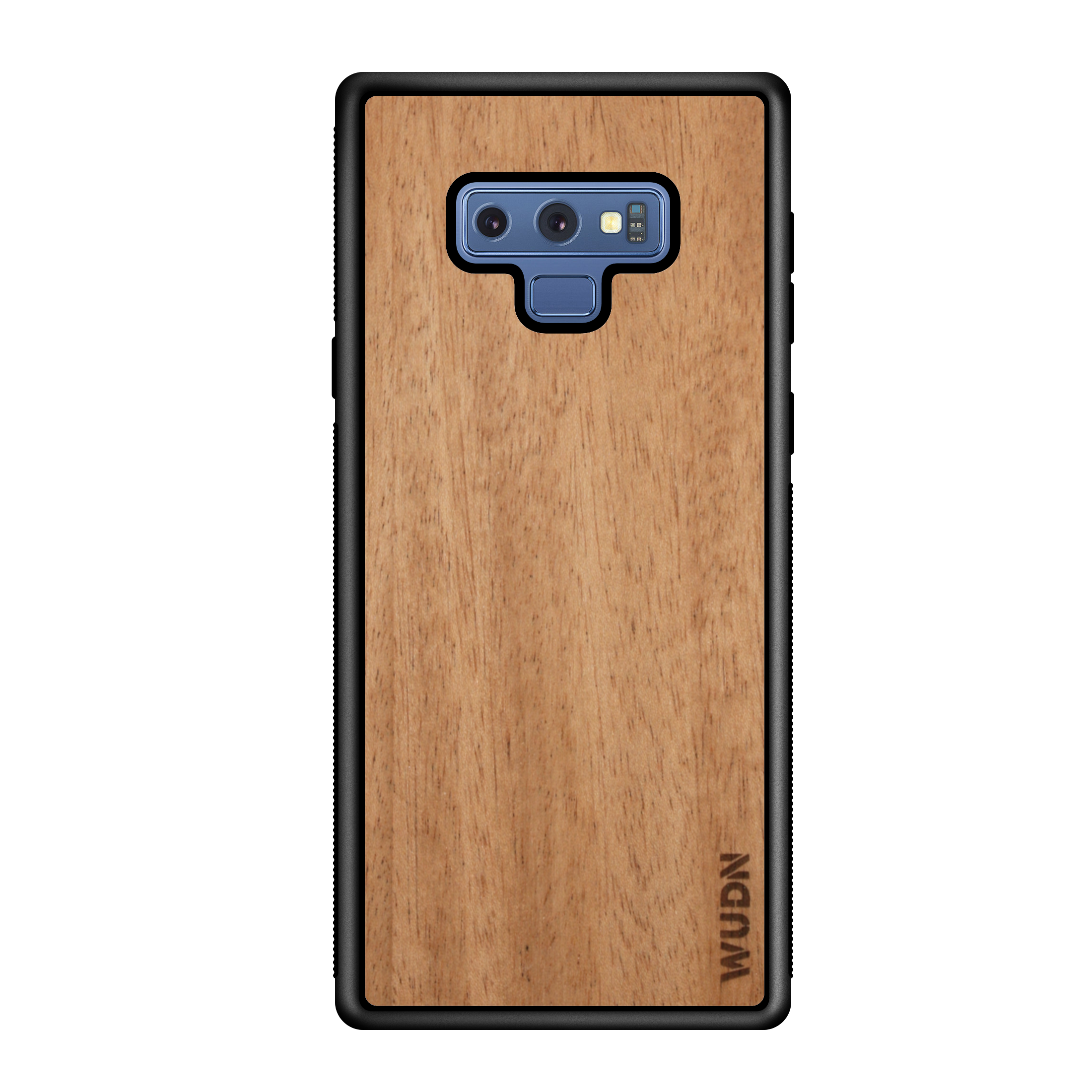Customizable Slim Wooden Samsung Case Black