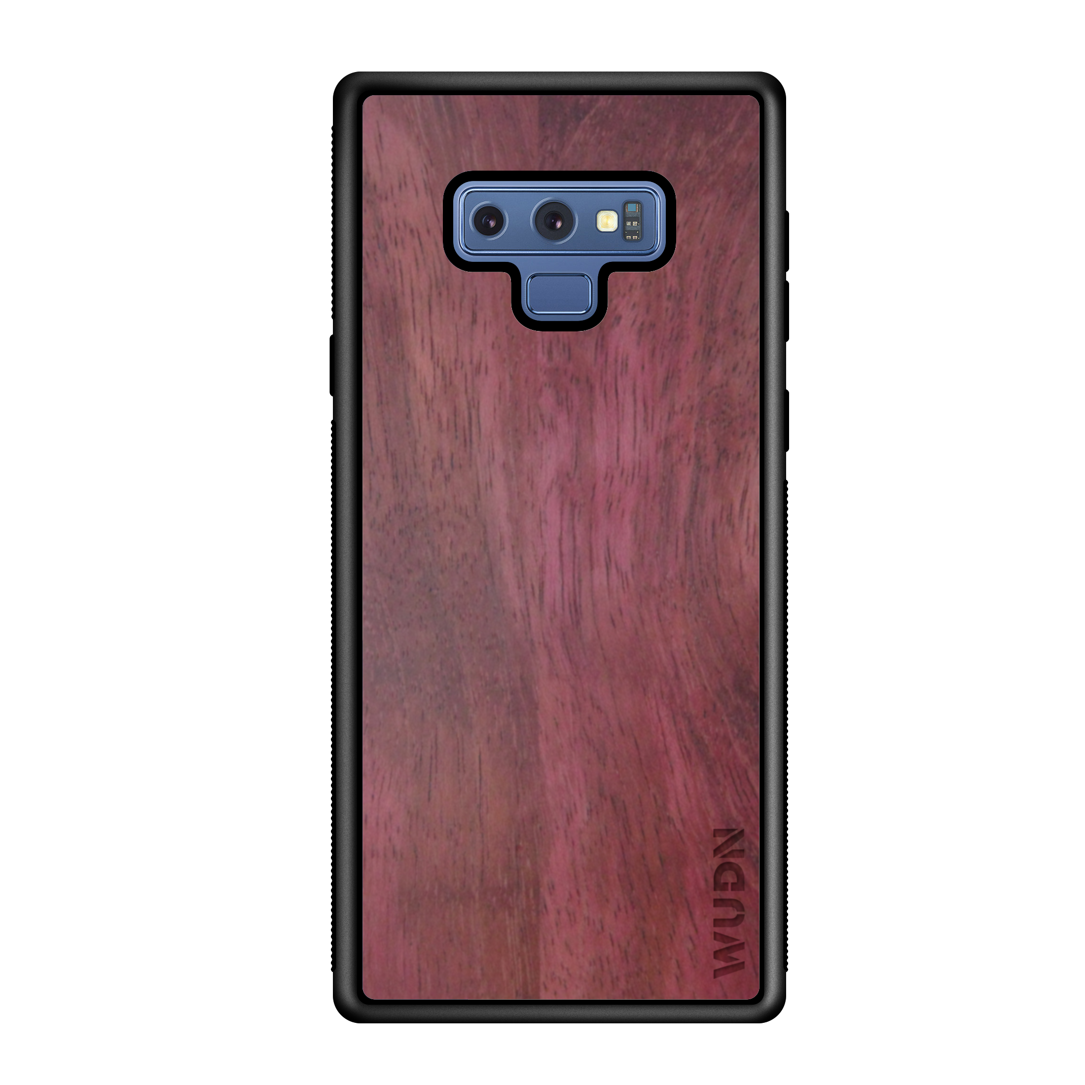 Customizable Slim Wooden Samsung Case Black