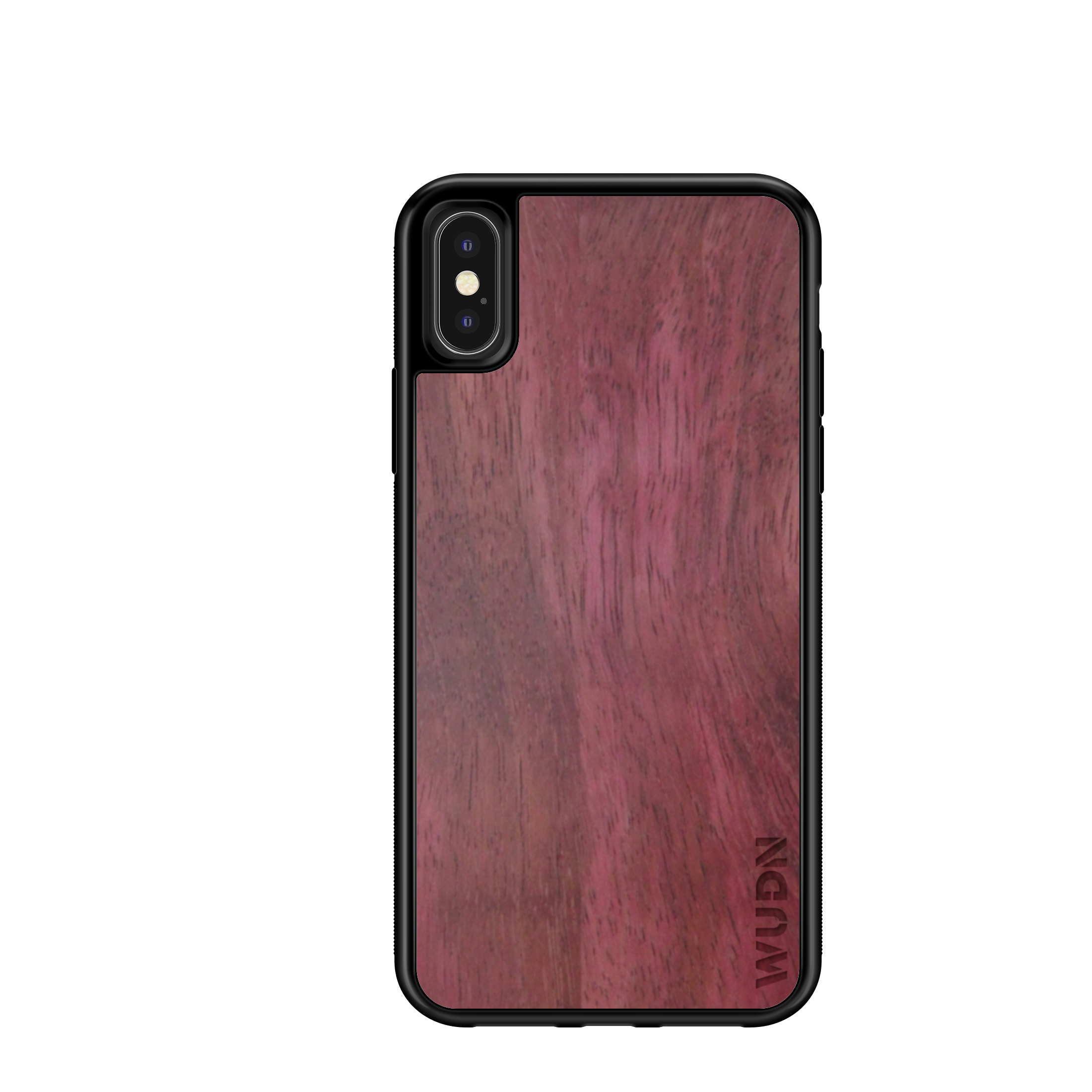 Slim Wooden iPhone Case Black