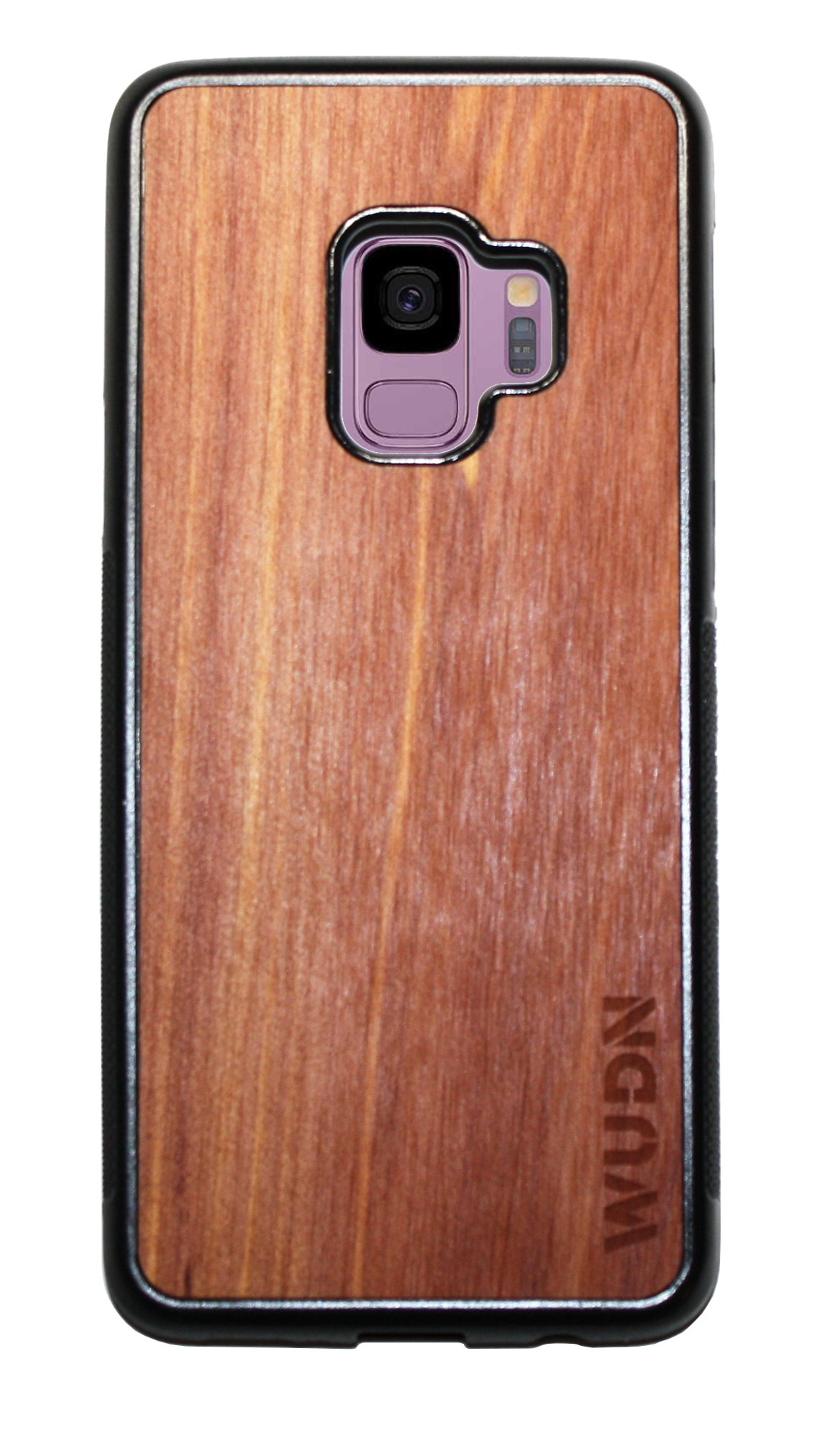 Customizable Slim Wooden Samsung Case Black