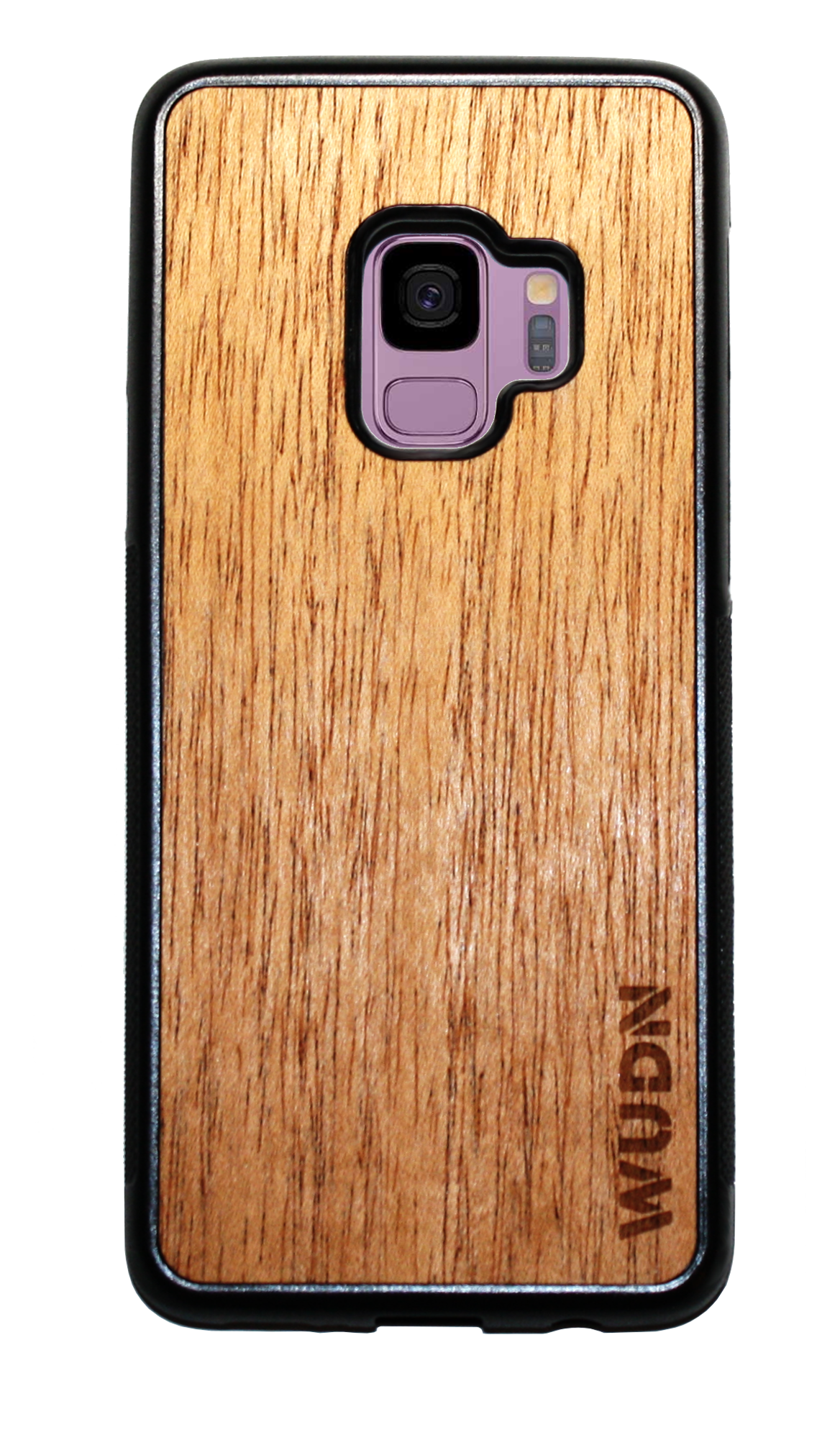 Customizable Slim Wooden Samsung Case Black