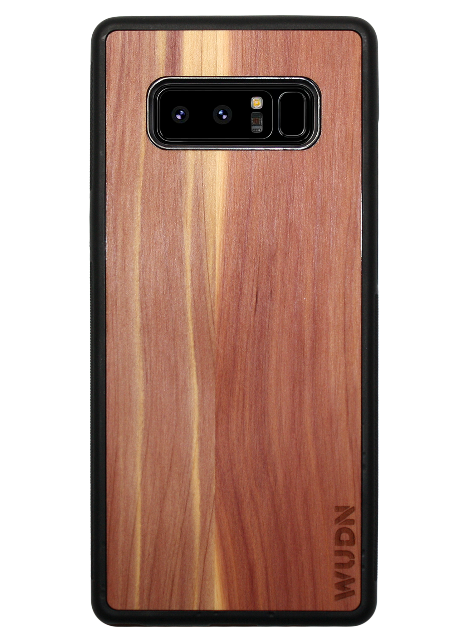 Customizable Slim Wooden Samsung Case Black