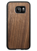 Customizable Slim Wooden Samsung Case Black