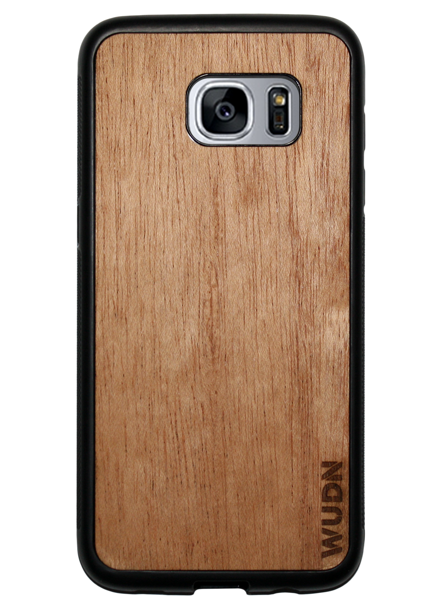 Customizable Slim Wooden Samsung Case Black