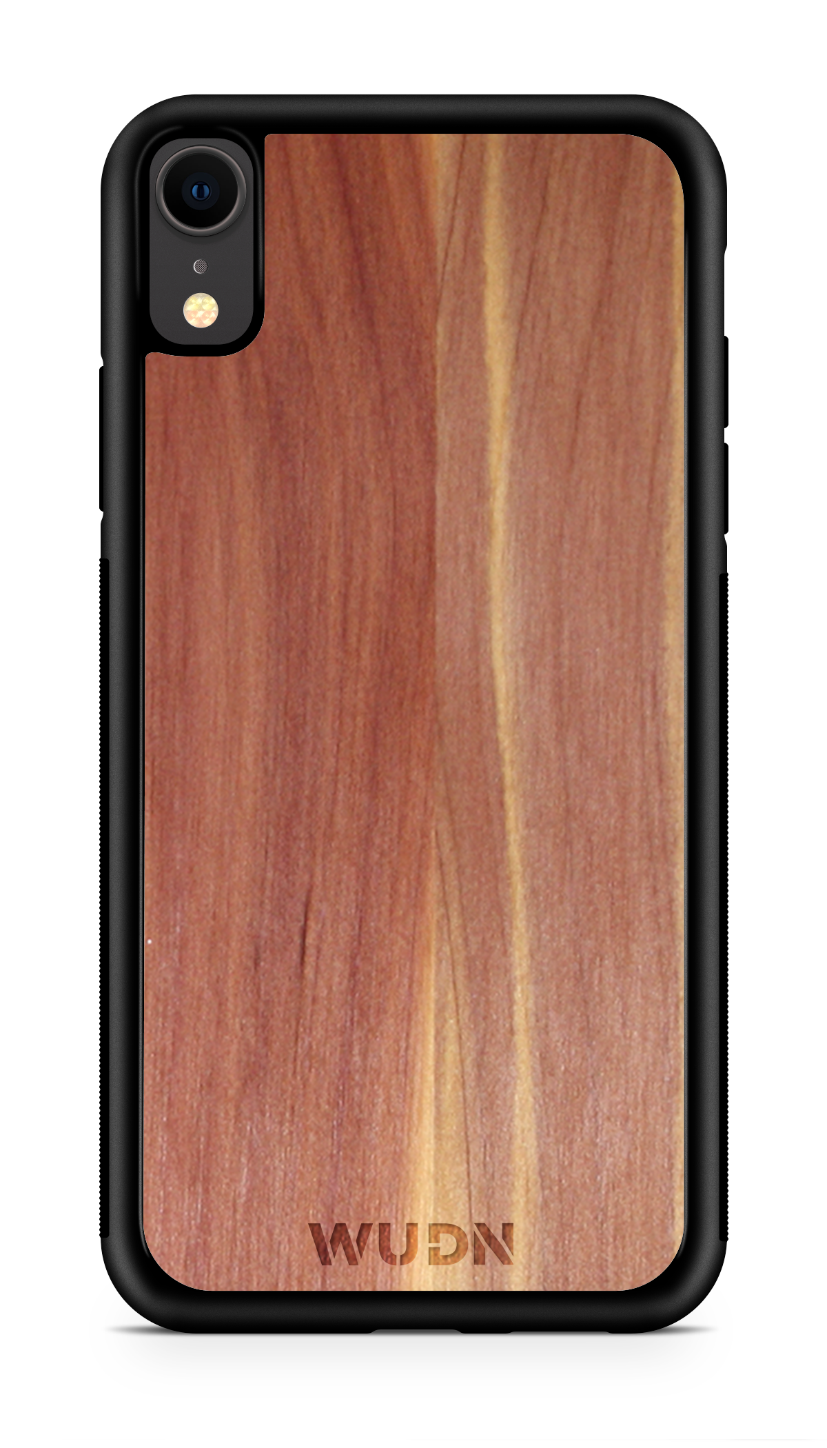 Slim Wooden iPhone Case Black