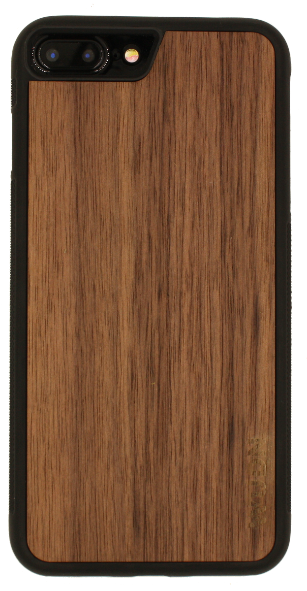 Slim Wooden iPhone Case Black