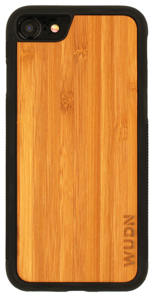 Slim Wooden iPhone Case Black