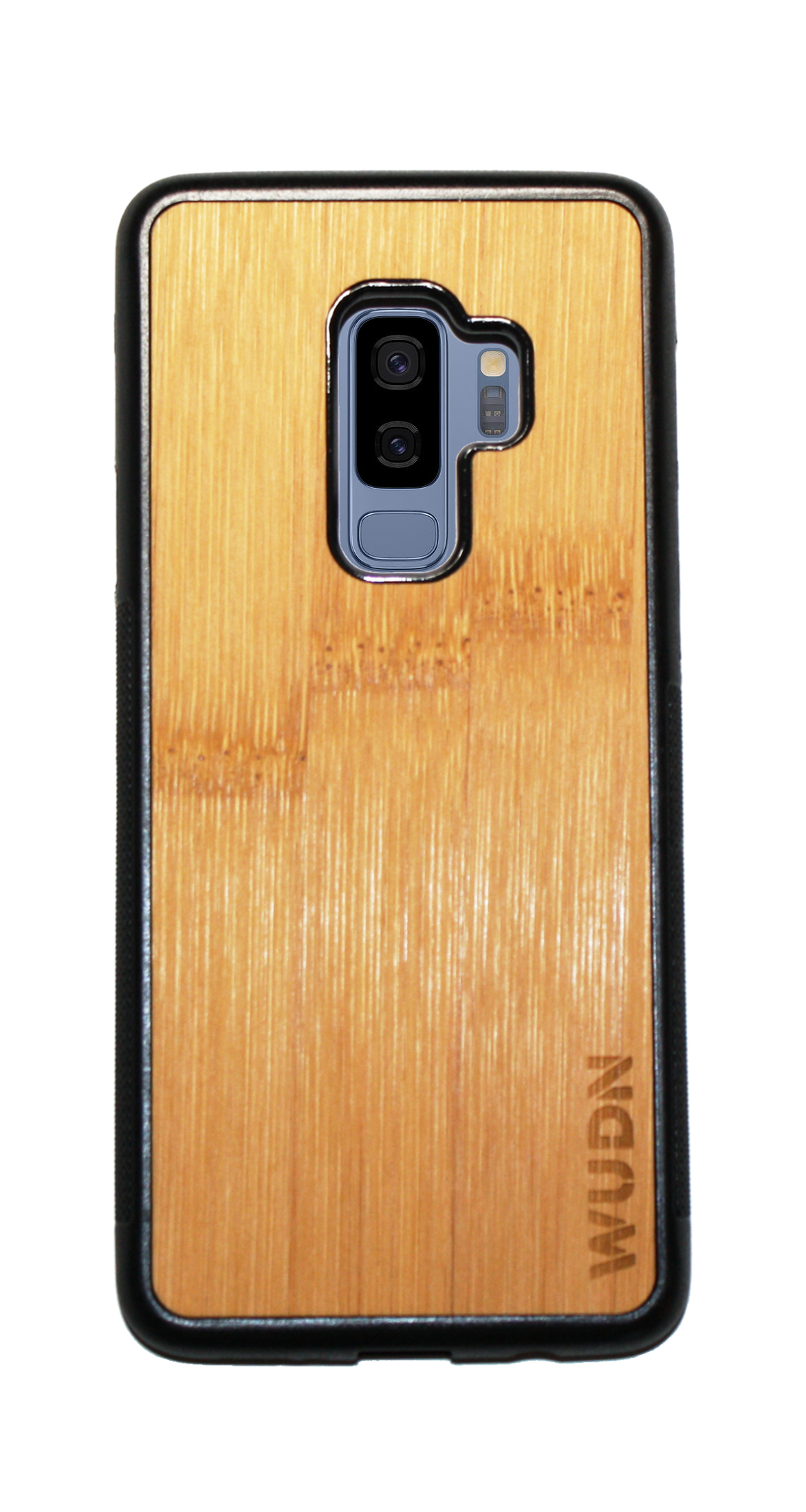 Customizable Slim Wooden Samsung Case Black